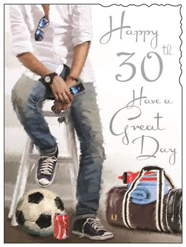Picture of HAPPY 30TH BIRTHDAY CARD